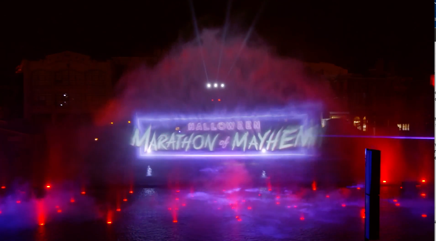 Halloween Horror Nights - Marathon of Mayhem